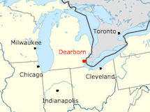 Dearborn Map
